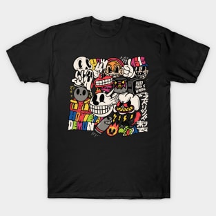 Doodle party 1 T-Shirt